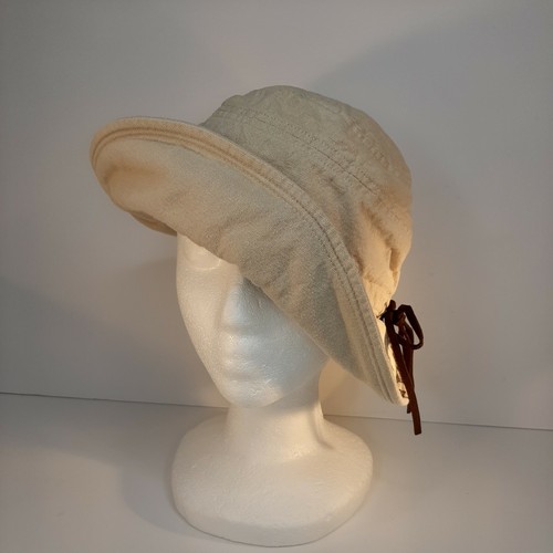 REI Bucket Hat Sun Cap Size S/M Drawstring Poseable Brim Safari Hiking Fishing - Picture 13 of 13