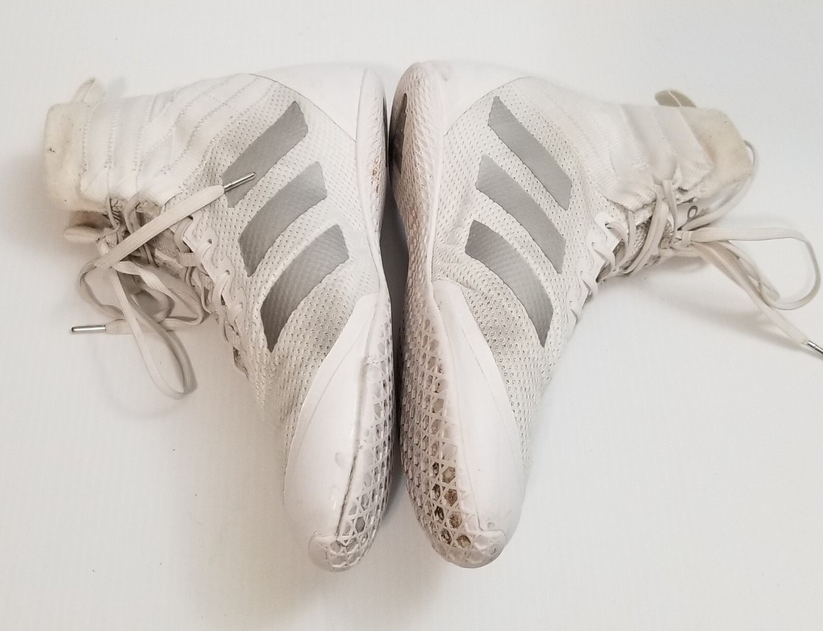 Size 7.5 Adidas Speedex 18 Men's Boxing Shoes Boxing Boots White