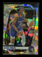 2024-25 Panini Prizm WNBA - Cracked Ice Prizm Rookies #95 Olivia Epoupa (RC)