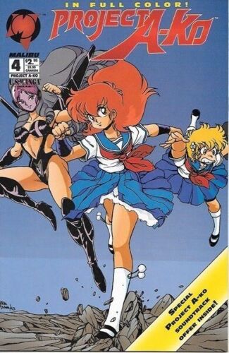 Project A-KO Comic Book #4 Malibu Comics 1994 Manga NEW UNREAD - Picture 1 of 1