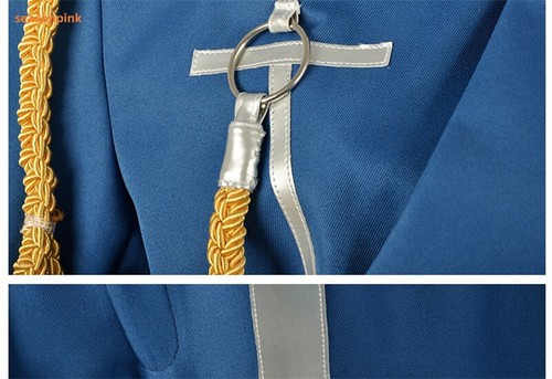 Fullmetal Alchemist Roy Mustang Cosplay Costume Outfit Top Pants Unsex Halloween - Picture 13 of 14