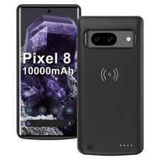 Battery Charger Case for Google Pixel 8/8a Power Bank Wireless Charging Cover