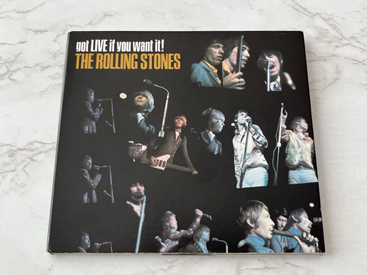 The Rolling Stones Got Live If You Want It CD SACD Gold Disc
