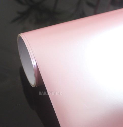 Full Car SUV Wrap Satin Chrome Pearl Metal Vinyl Sticker Sakura Pink 65FT BO - Picture 4 of 6