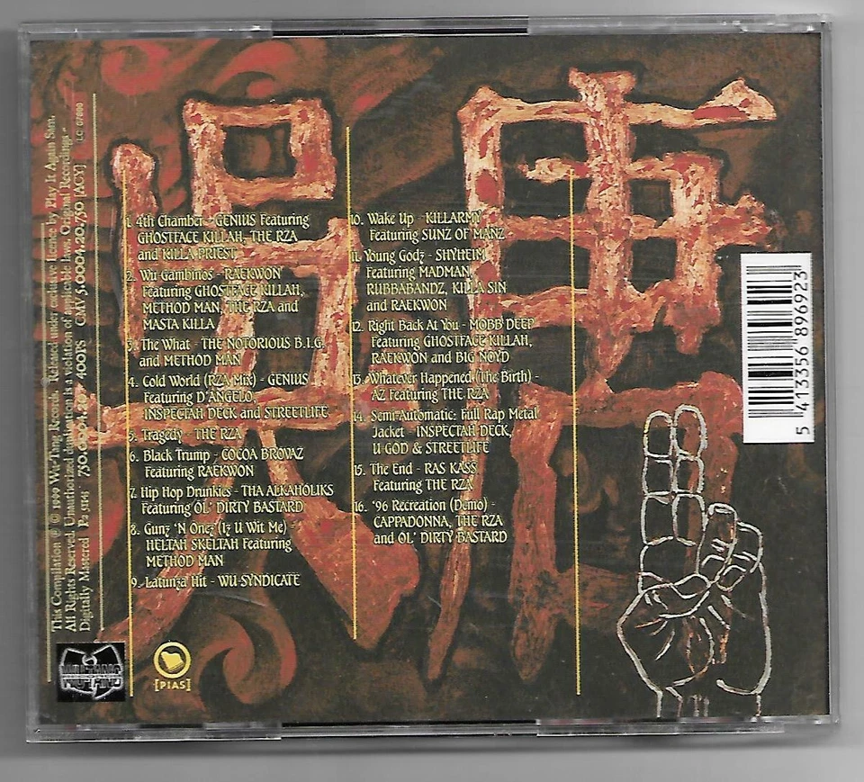 WU-TANG Records presents: "Wu-Chronicles" CD 1999 NEU/NEW - Bild 2 von 3