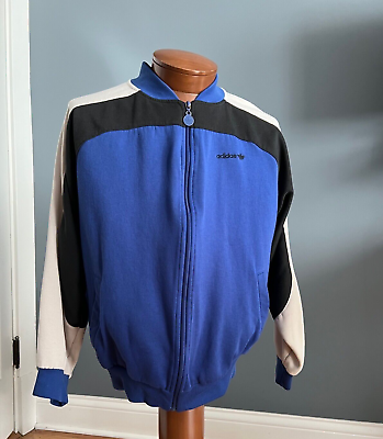 Vintage 90s Adidas Track Top Jacket Blue Black Small | eBay Vintage 90s Adidas Track Top Jacket Blue Black Small | eBay