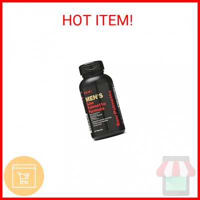 GNC Men's Saw Palmetto Formula, 120 Tablets, Supports Normal Prostate Function