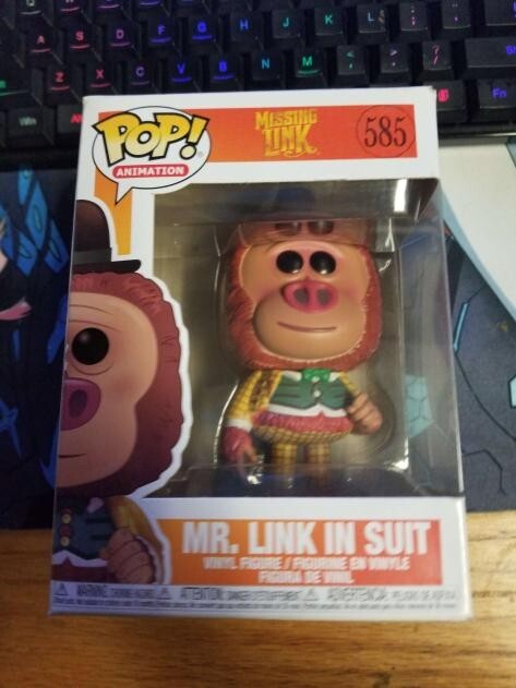En Oferta Funko Pop! Movies Missing Link Mr. Link In Suit #585 Vinyl Figure New In Box
