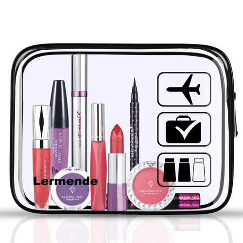 2 PCS TSA Approved Toiletry Bag Clear Toiletry Bag for Traveling, Airport Travel - Picture 4 of 12