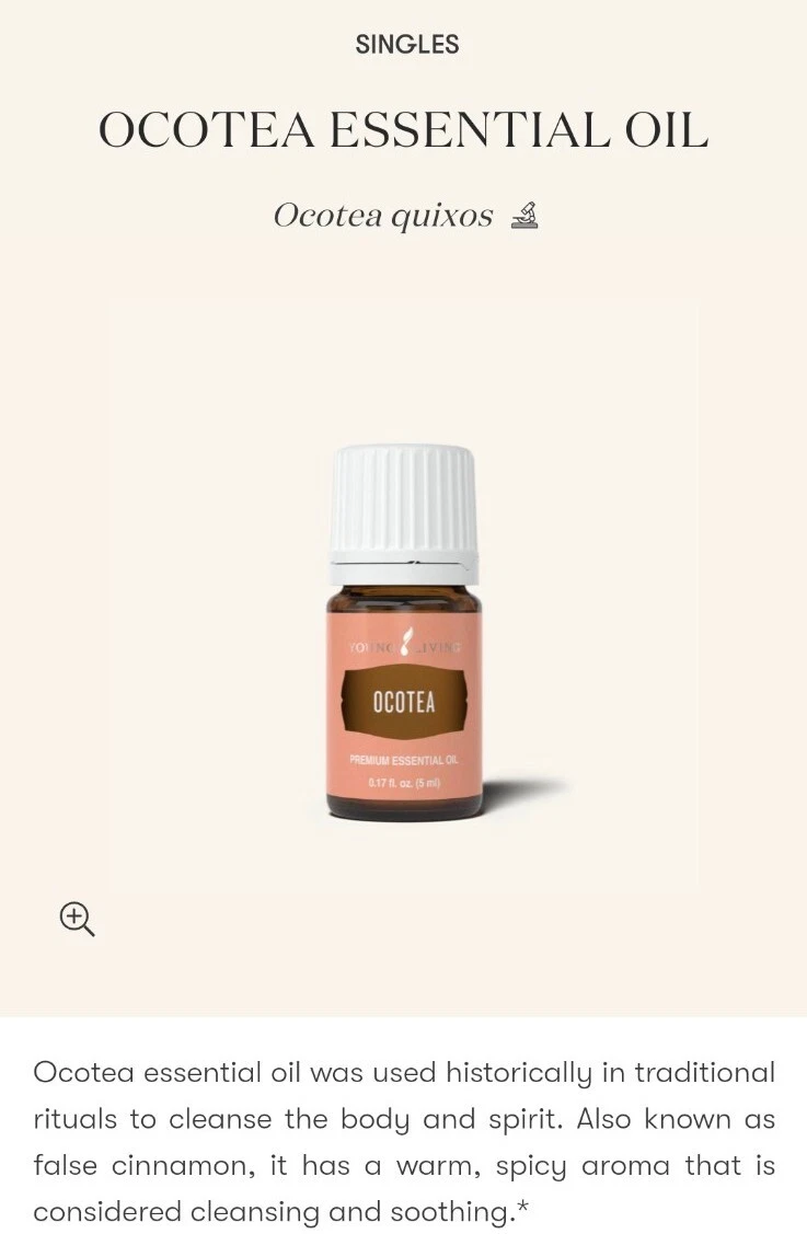 Young Living Essential Oils Ocotea 5ml NEW Old Packaging eBay