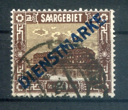 Saar Service 8 Pfiii Abart Stamped BPP (T1208