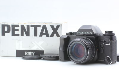 Exc+3* Pentax LX FA-1 SLR Film Camera w/ 50mm F1.4 Lens Box Grip 