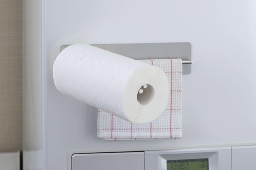 Japanese Stainless Steel Magnetic Dishcloth Holder - Picture 3 of 5