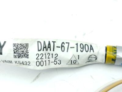 Mazda CX-30 2023 Front Door Wiring Harness Loom Right AMD148312 | eBay