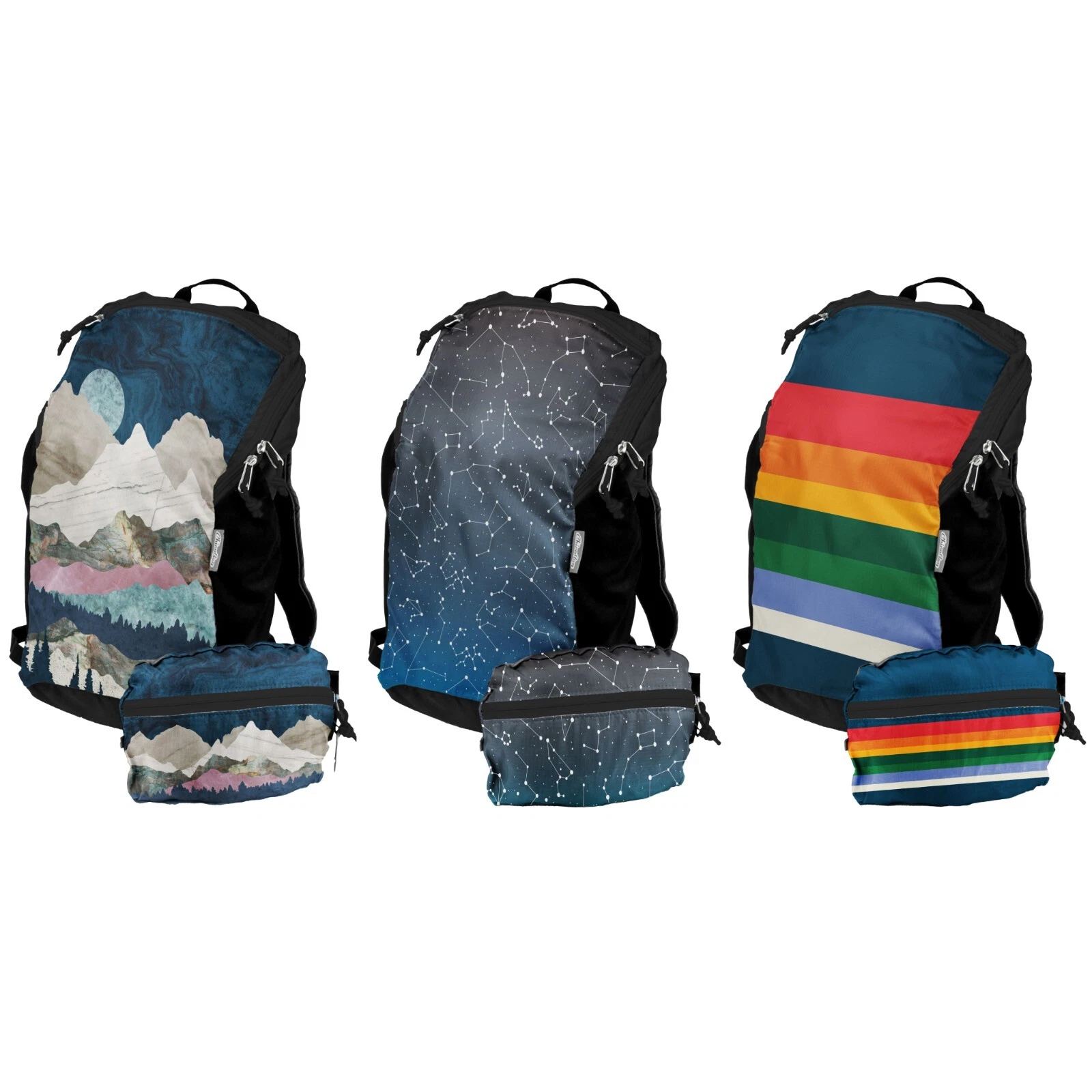 ChicoBag Travel Pack rePETe Print Compact Recycled Backpack Eco-Friendly
Opens in a new window or ta