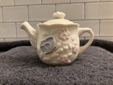 Belleek Mini Teapot Spring