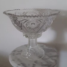 EAPG Cambridge No. 2351 Bowl Clear Colorless Punch Bowl and Base