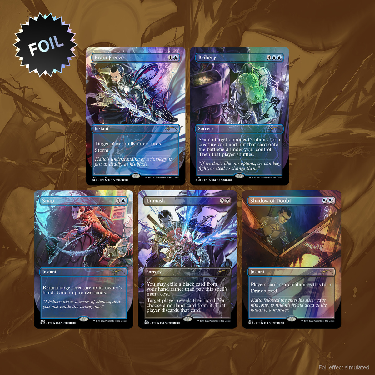 MTG Secret Lair Full-of-Foils Bundle -February Superdrop