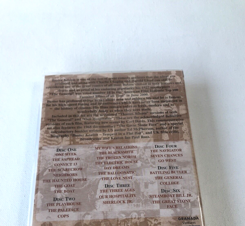 The Buster Keaton Chronicles - 6 Disc Set Inc Booklet NEW - 第 2/2 張圖片