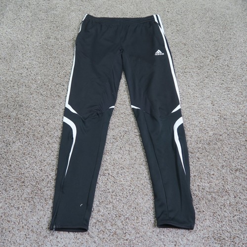 Adidas Joggers Mens Small Black Clima365 Tiro Athletic Soccer Sweatpants Tapered