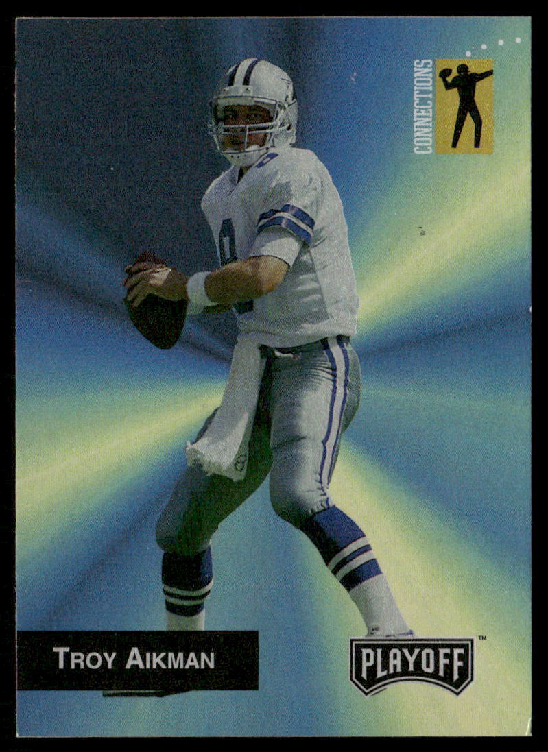 Troy Aikman 1993 Playoff #283 - Dallas Cowboys | eBay