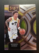 2023-24 Panini Select - Premier Level Keyonte George #109 Silver Prizm (RC)