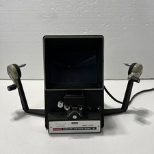 Goko A-203 8mm Editor Viewer Dual-8 Japan Sansei Koki Co. Tested Working