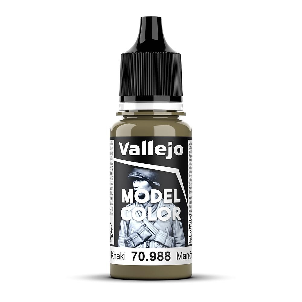Vallejo 70.988 - Khaki Brown - Matt - 17 Ml
