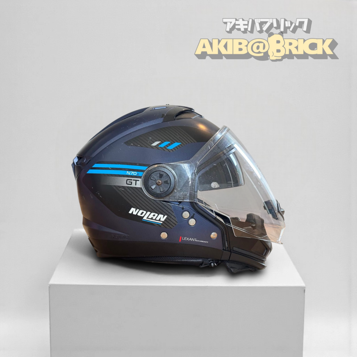 NOLAN N70-2 GT フルフェイスヘルメット XL　訳あり Nolan N70-2 GT Helmet XL Lexan Polycarbonate Modular Motorcycle