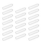  20 Pcs Gummimanschette Einhaken Durchsichtiger Hakenendschutz Klare Hakenenden