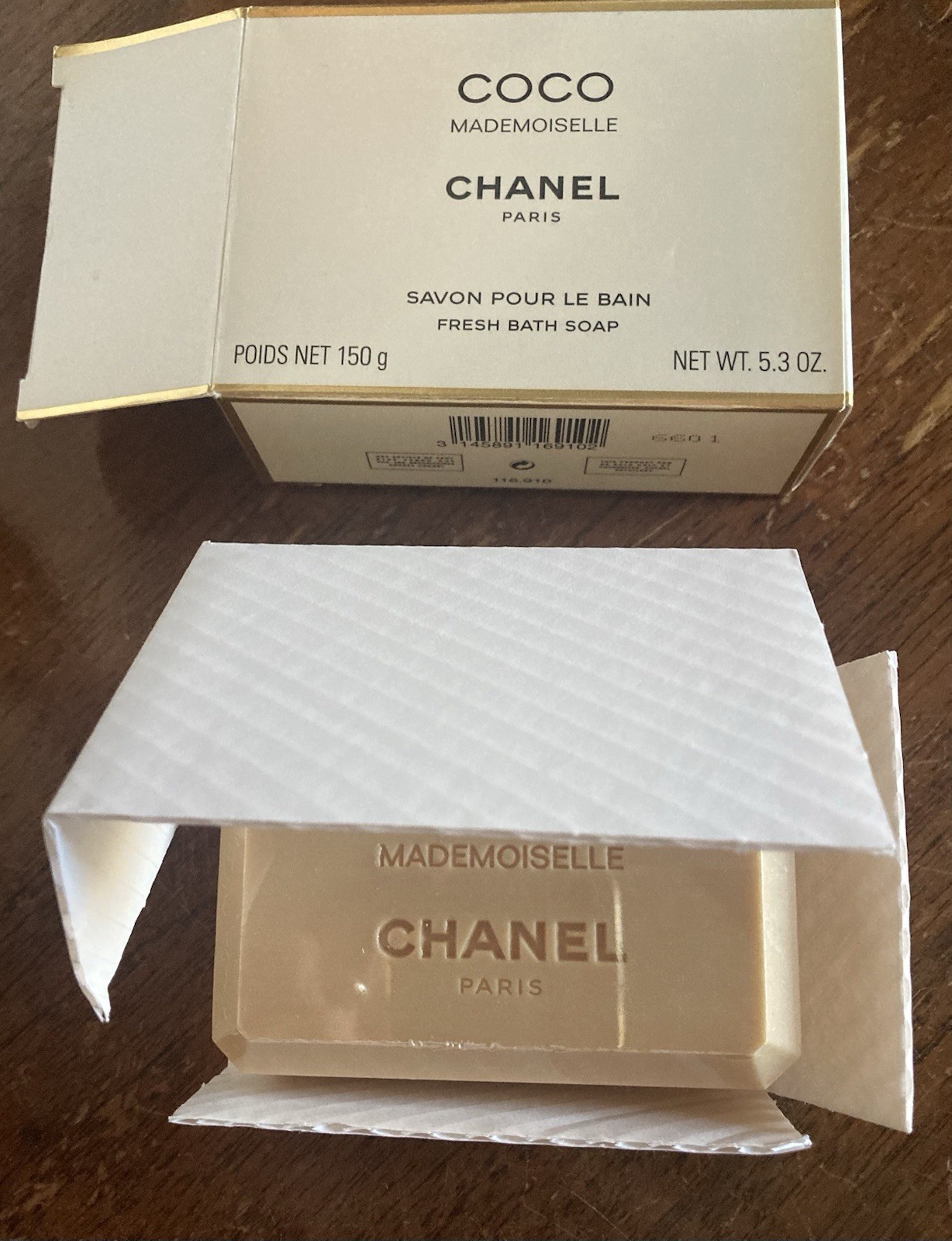 Savon pour le bain Chanel Coco Mademoiselle 150g parfum de luxe pour le corps