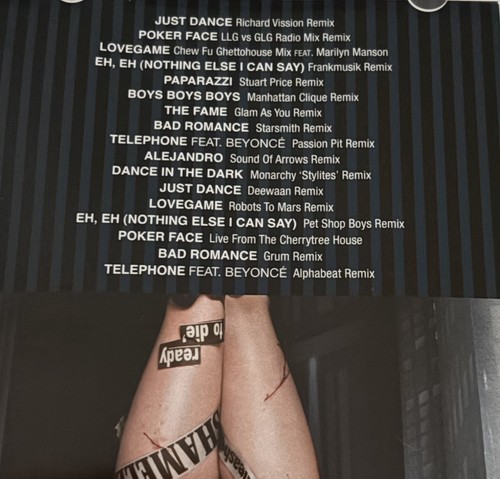 Lady Gaga Remix by Lady Gaga CD Like New - Picture 2 of 4