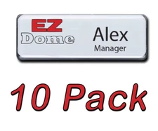 EZ DOME BADGES 1 Pack Kit includes 10 each Domes Backs Magnets Pins EZ Template