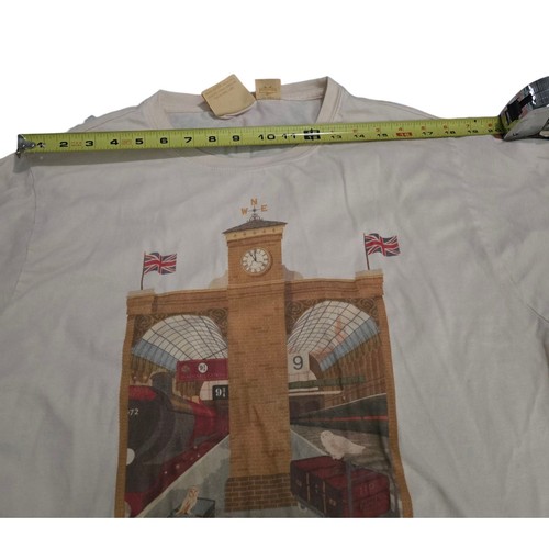 Harry Potter Plateau 9 3/4 London's King's Cross Off White XL T-Shirt Mina Lima - Bild 5 von 8