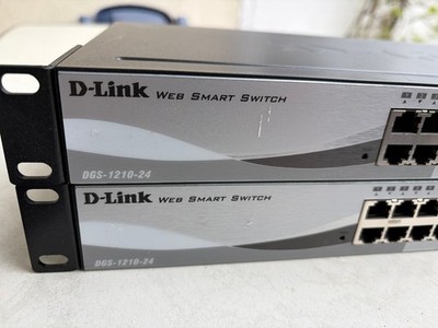 D-Link DGS-1210-24 D1G  24 Port Switch P/N EGS1224..D1G   S/NR3WB1G3002042