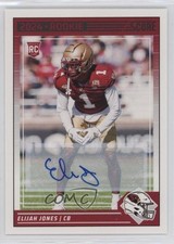 2024 Score Rookies Signatures Elijah Jones #377 Auto 1ax