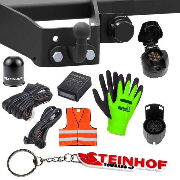 AHK Starr FüR Mercedes Sprinter 2 II W906 Pritsche Doppelbereifung+Esatz 7P Kpl-image