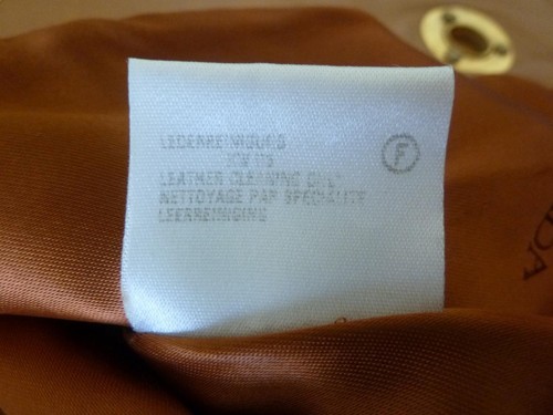ESCADA Margaretha Ley Vtg 80s Camel Leather Mod Big Grommets Logo Crop Jacket 36 - Bild 20 von 23