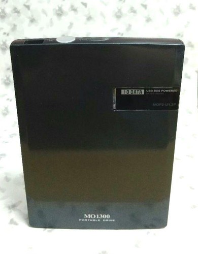 I-O DATA MOP2-U1.3P 3.5inch 1.3GB MO1300 Magneto Optical Drive USB USED Tested - 第 2/5 張圖片