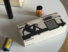 Radio Portatile Philips 90RL077 Vintage Space âge Boxed Nos