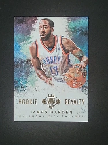 2014-15 Panini Court Kings James Harden Rookie Royalty #10 OKC Thunder Oklahoma