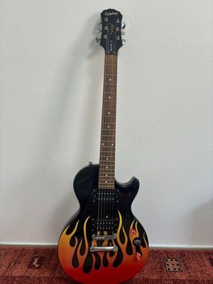 ギター Epiphone Les Paul Special II Hot Rod Epiphone Les Paul Special II Hot Rod Flame Graphic Black Dual