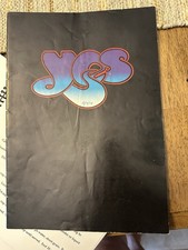Yes American Tour 1974 Program Tales From Topographic Oceans Atlantic Records