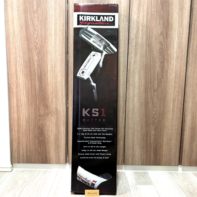 Kirkland Signature KS1 Golf Putter Club with Headcover Silver
