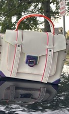 Michael Kors Small White Satchel Top Handle B...
