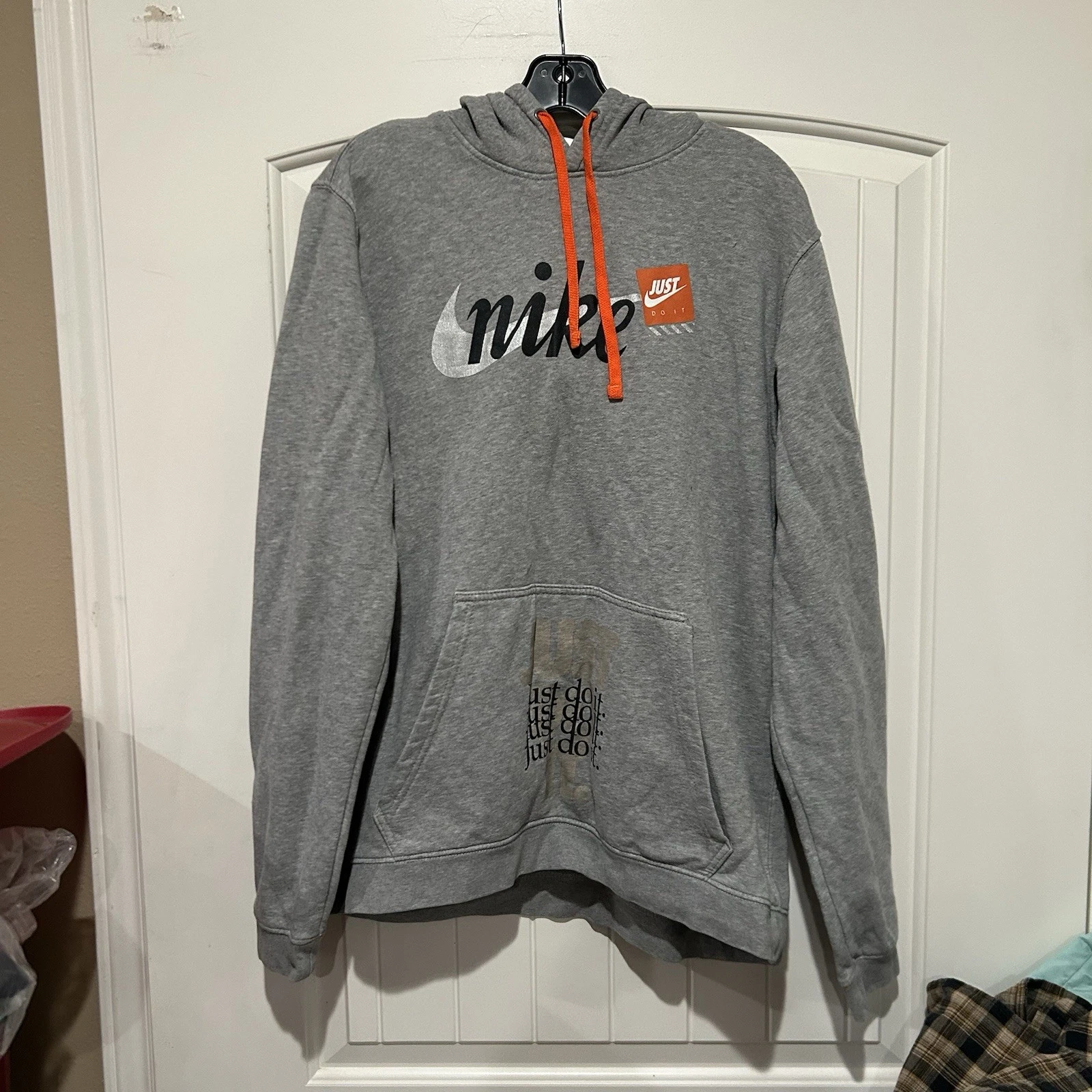 Men's Size L Nike Hoodie Pullover Top Shirt Size Large