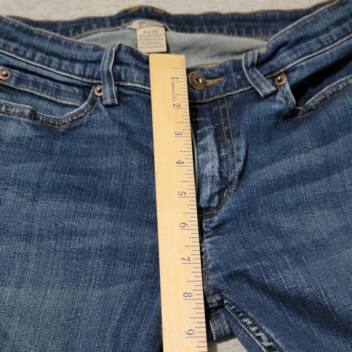 Duluth Trading Co Women's Jeans Size 6x33 Blue Denim Stretch 40712 - Picture 6 of 11