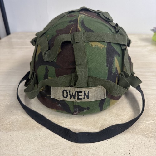 Genuine Issue British Army Helmet Embroidered