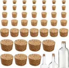 42 Pcs 6 Sizes Corks for Bottles, Assorted Sizes Small Tapered Cork Stoppers for