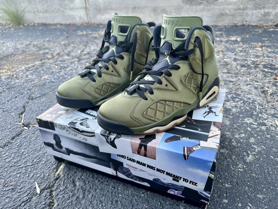 Talla 10.5 - Chaqueta de vuelo retro Air Jordan 6 Pinnacle Foto 2 de 4